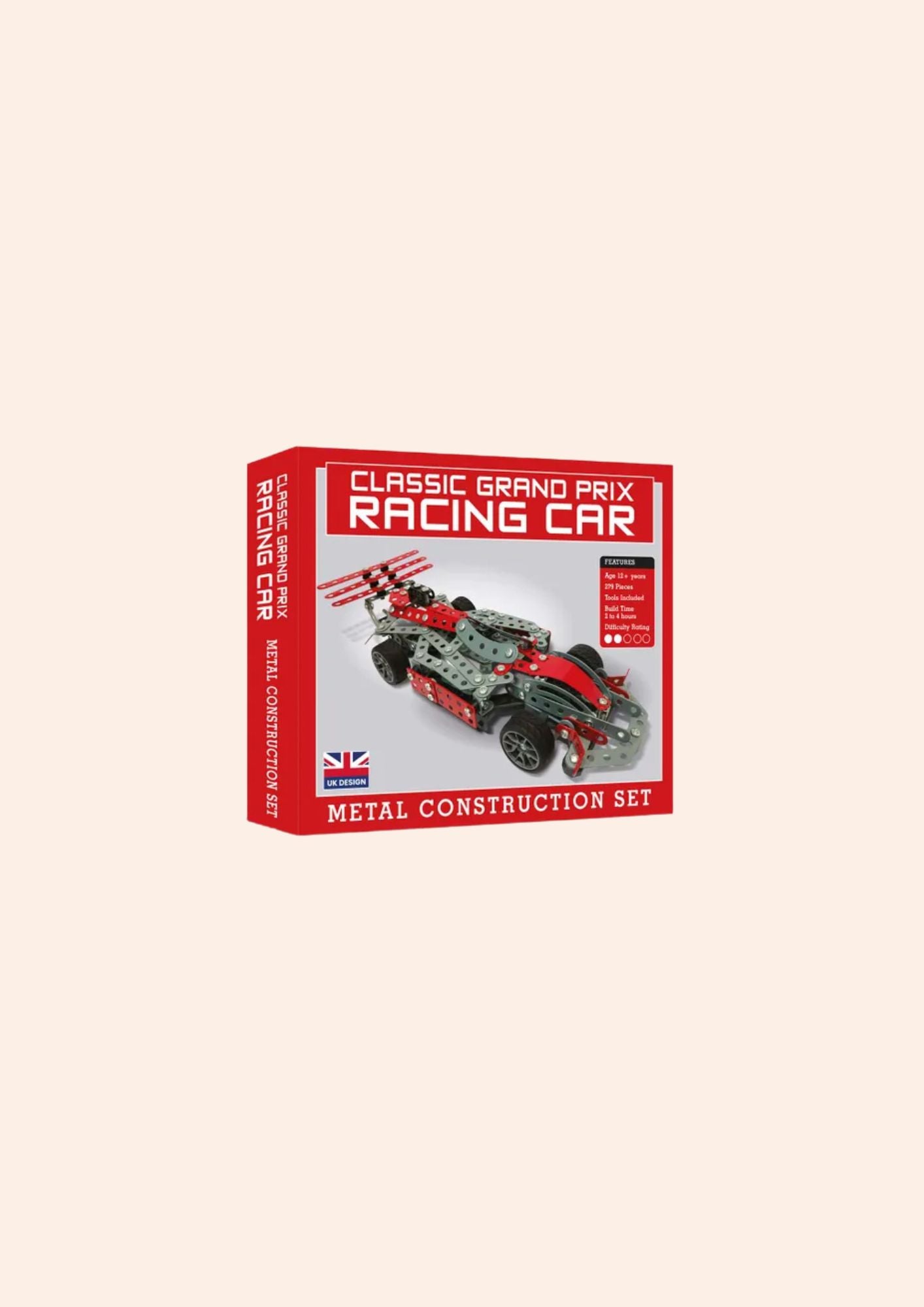 The Coach House - Grand Prix Racing Car Metal Construction Set (279 pieces)