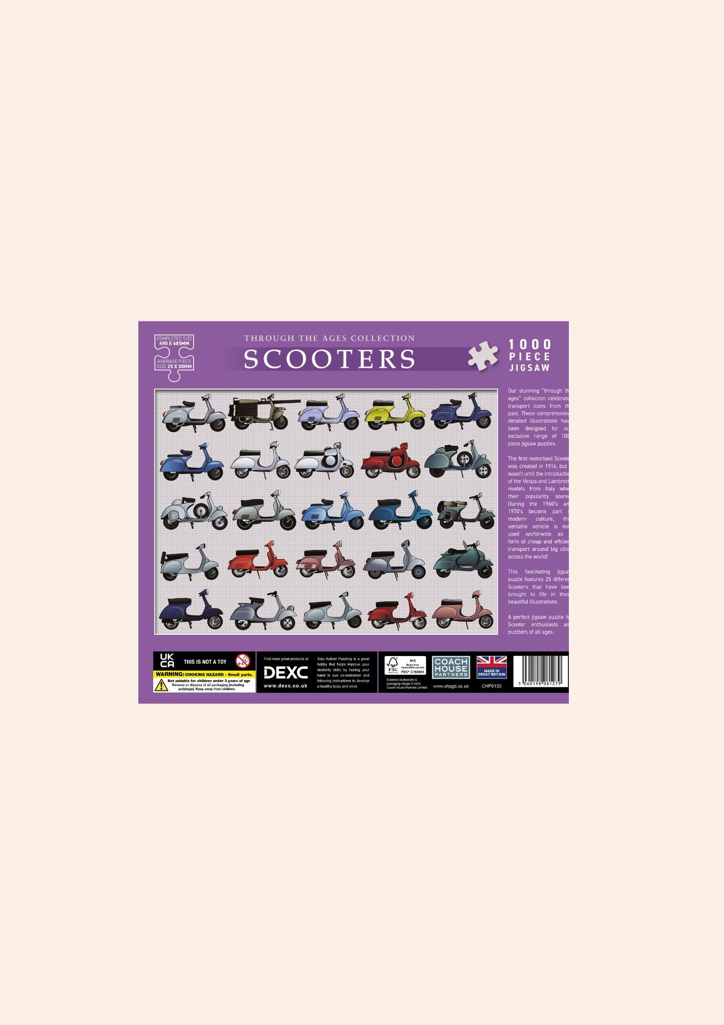 The Coach House - Scooters (1000 Pieces Jigsaw)