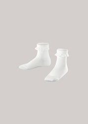 Falke Socks Romantic Lace - White