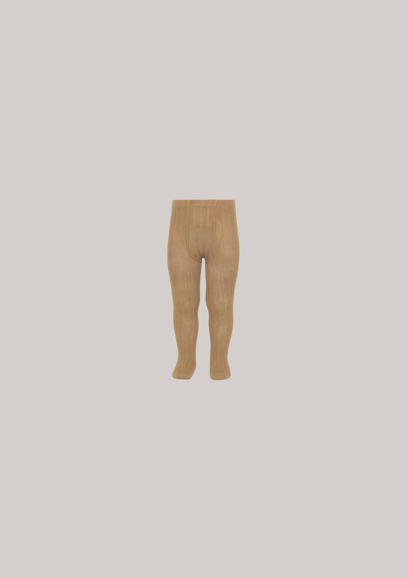 Cóndor Ribbed Tights - Camel