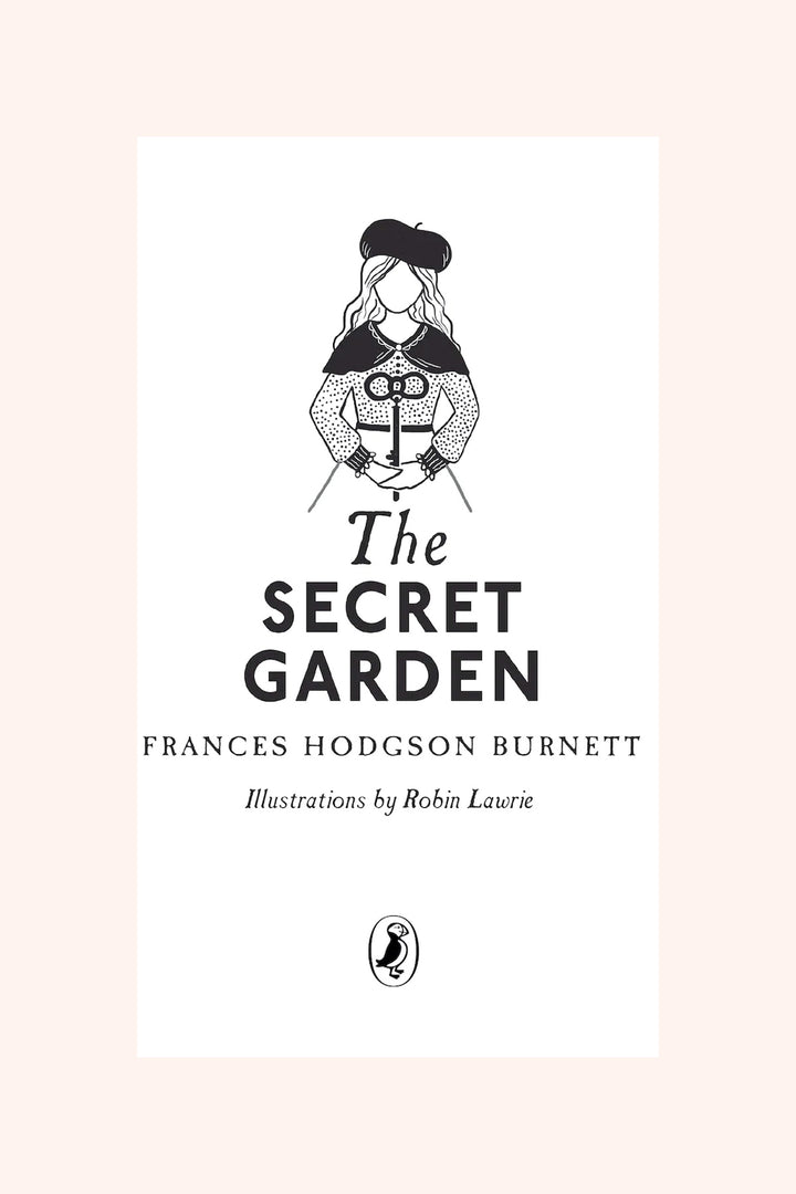 The Secret Garden by Frances Hodgson Burnett (Blue Cover Girl)