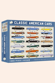 The Coach House - Classic American Cars - 1000 Pieces Jigsaw - Strawberries & Cream 