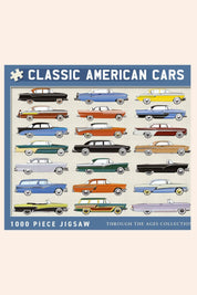 The Coach House - Classic American Cars - 1000 Pieces Jigsaw - Strawberries & Cream 