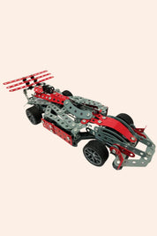 The Coach House - Grand Prix Racing Car Metal Construction Set - 279 pieces - Strawberries & Cream 