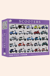 The Coach House - Scooters - 1000 Pieces Jigsaw - Strawberries & Cream