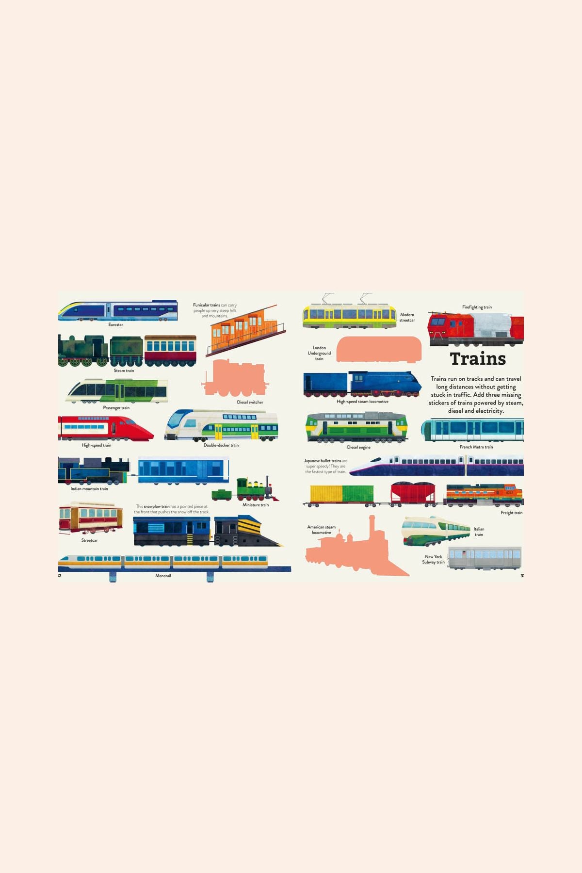 Trucks! Sticker Book - Strawberries & Cream