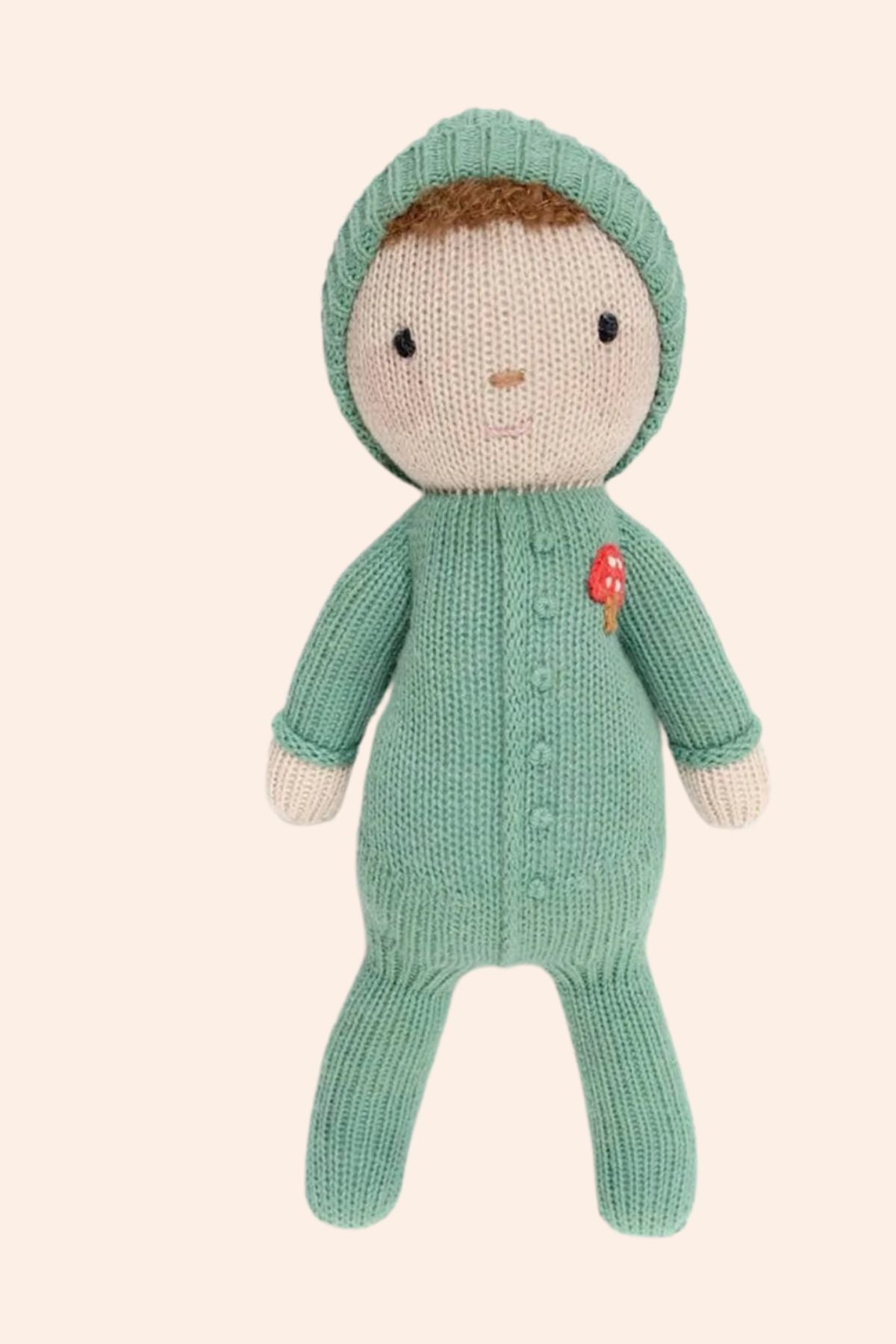 Tun Tun - Baby Liam Doll - Green - Strawberries & Cream 