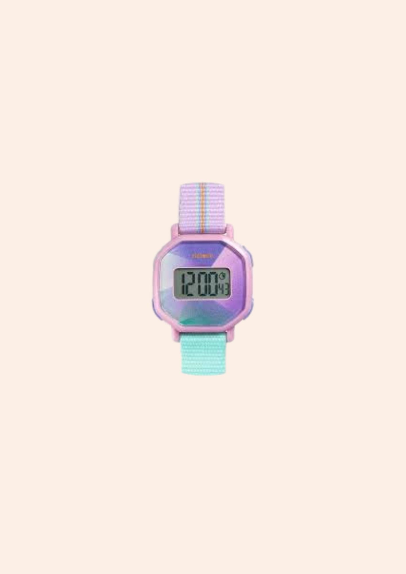 Djeco - Ticlock Digital Watch - Purple Prisma