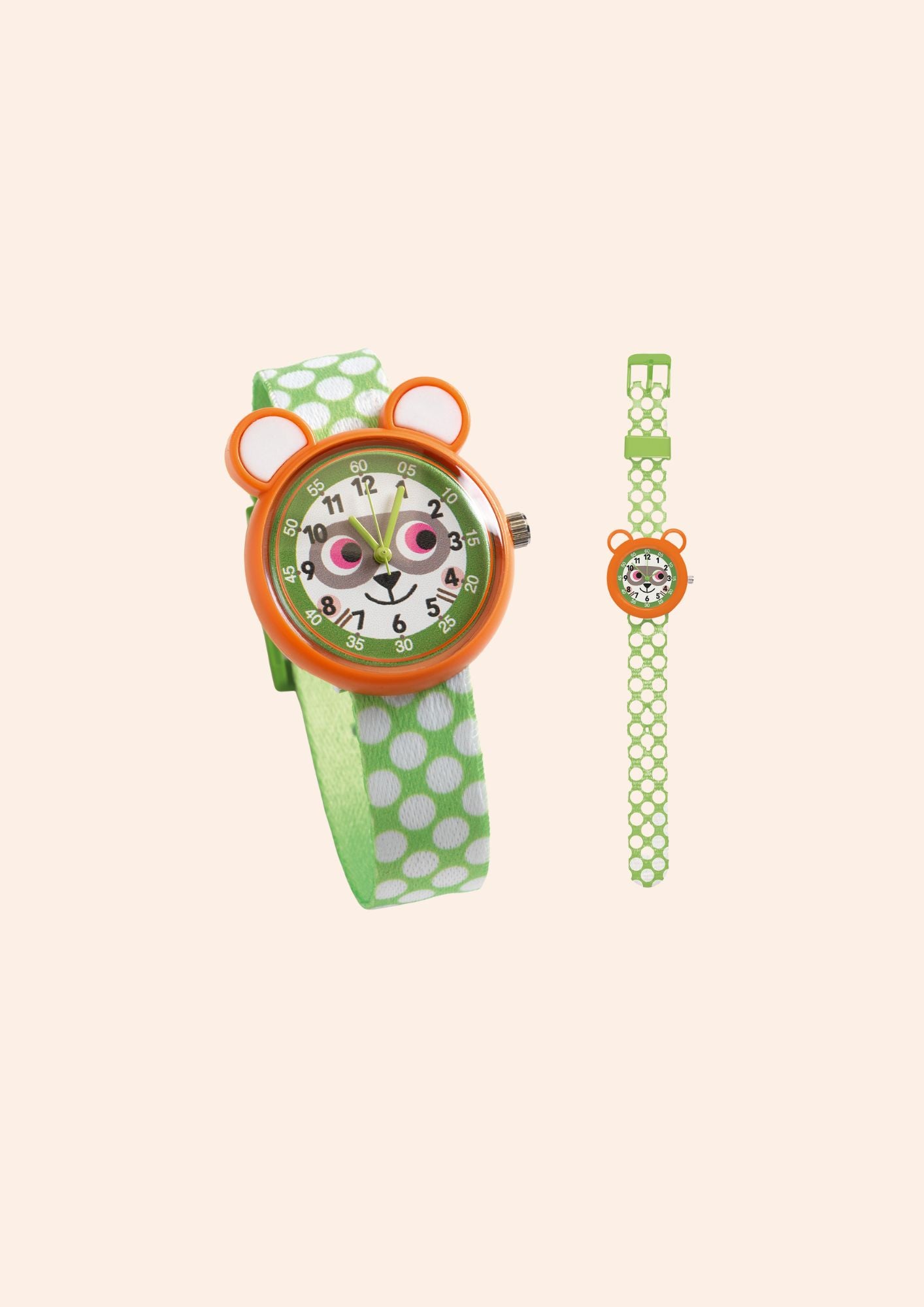 Djeco -Ticlock Watch-Raccoon