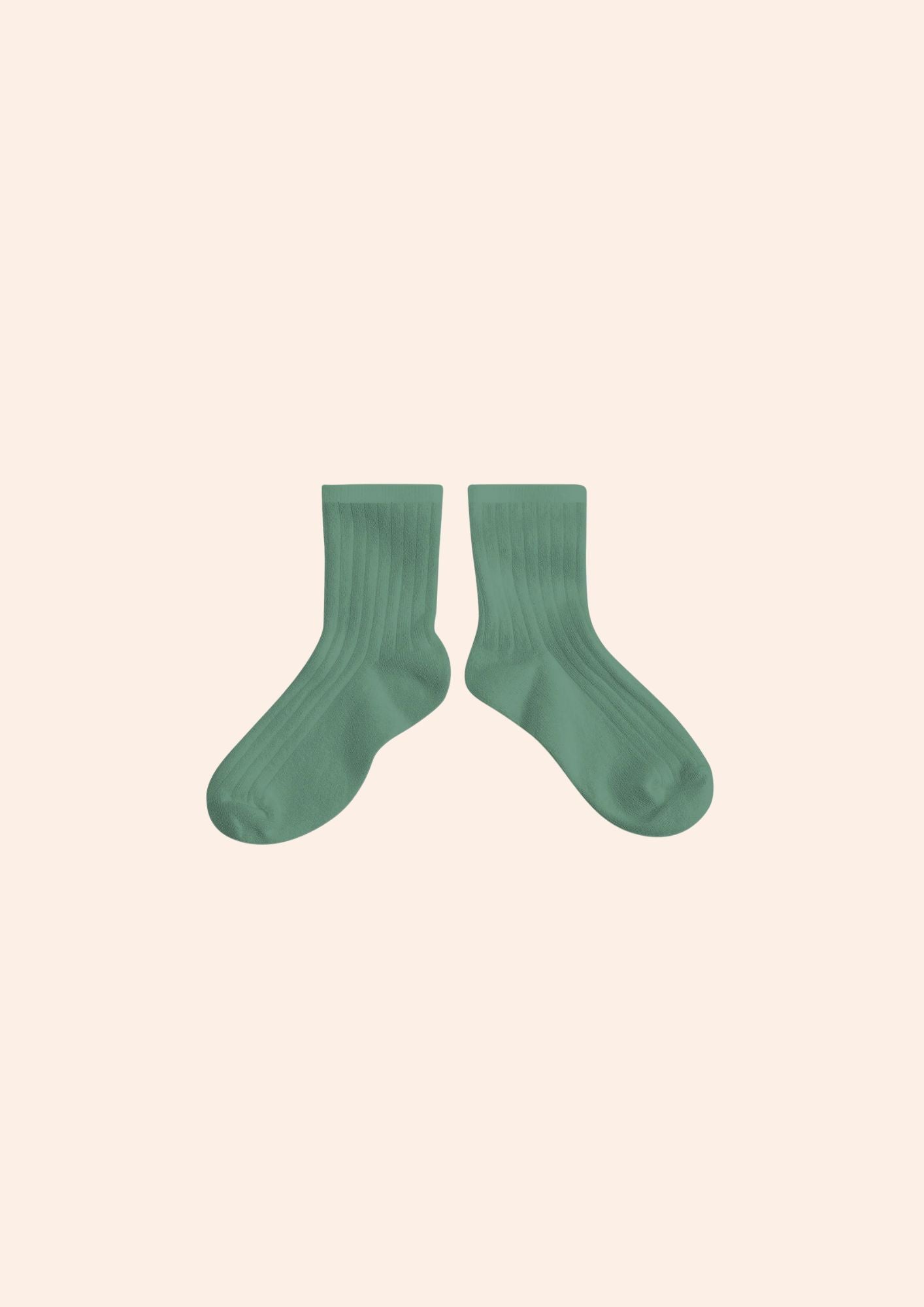 Collégien X Strawberries & Cream - La Mini Celadon Ankle Socks