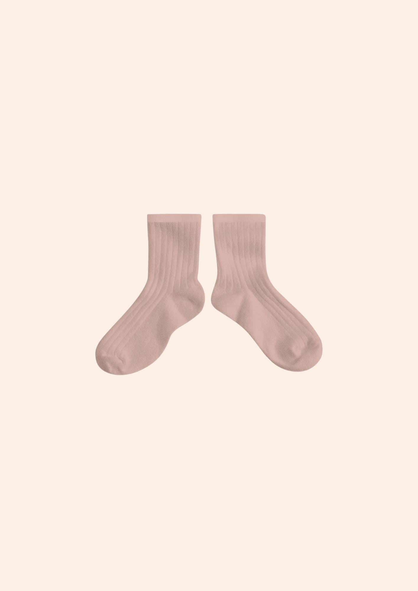 Collégien X Strawberries & cream - La Mini Vieux Rose Ankle Socks