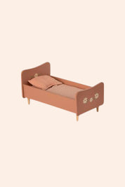 Maileg Wooden Bed, Mini-Rose