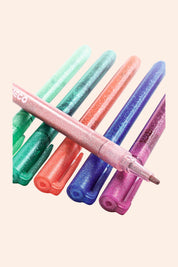 Djeco - 6 Glitter Markers- Sweet