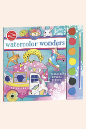 Watercolour Wonders Klutz - Strawberries & Cream - Ingrid Lewis - Designer
Children's art set with watercolour book and paint kit on a white background
