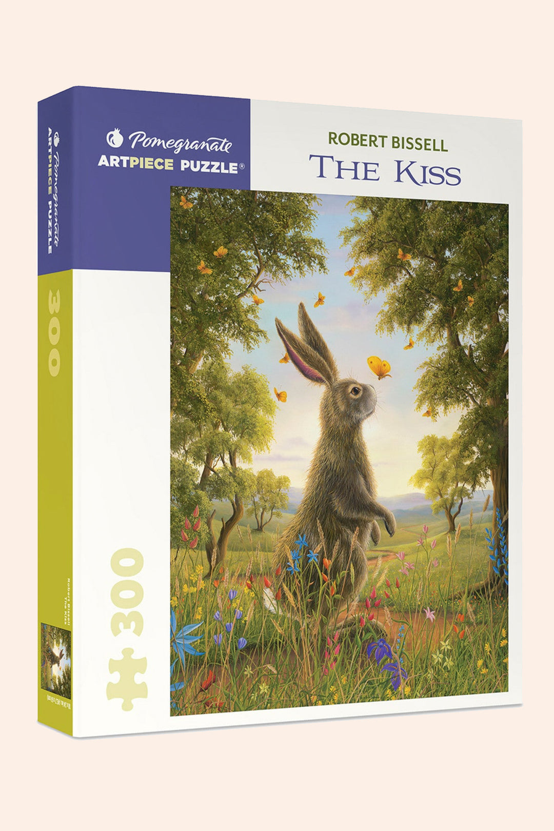 Pomegranate - Robert Bissell -The Kiss - 300-Piece Jigsaw Puzzle
