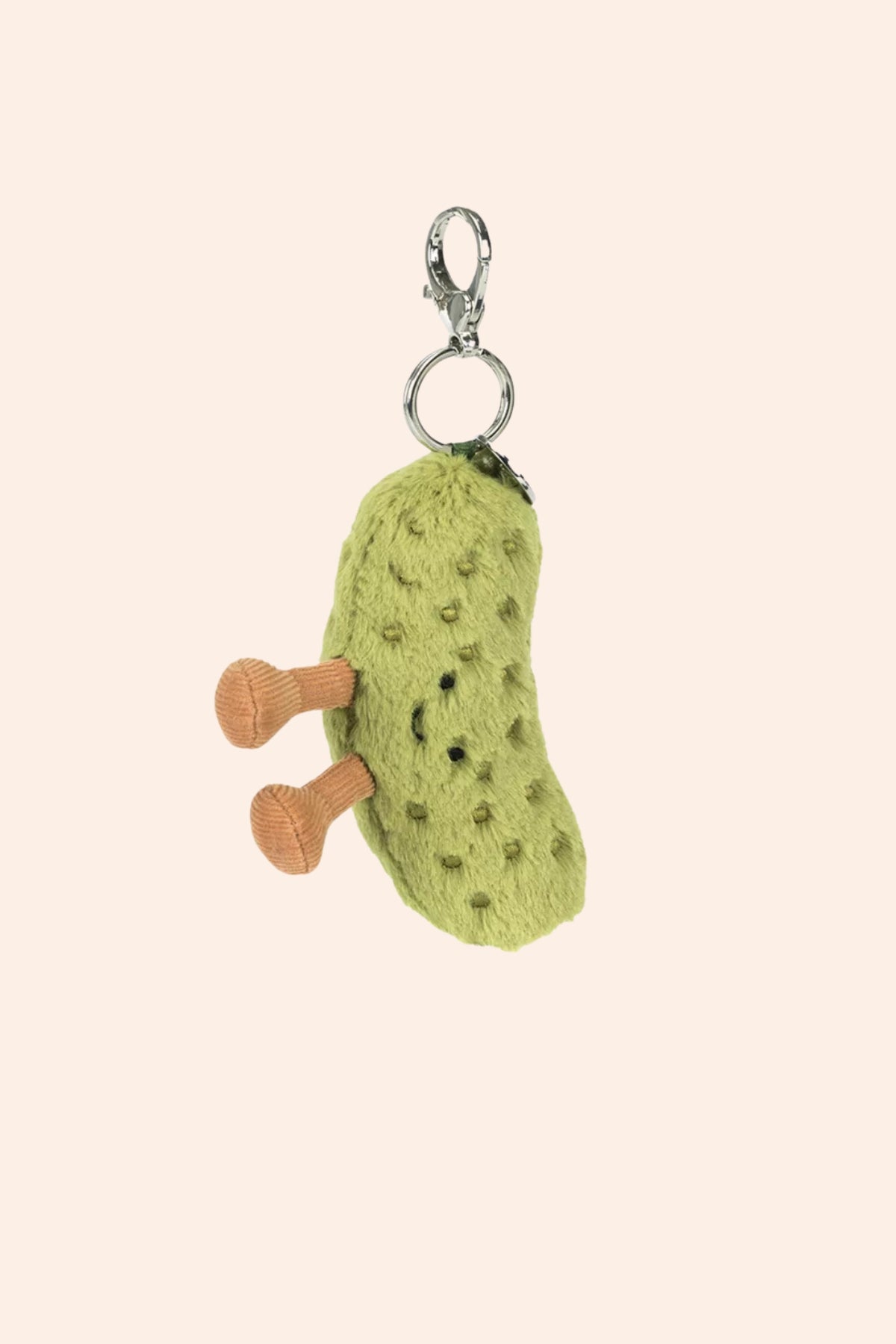 Jellycat - Amuseables Pickle Bag Charm - Strawberries & Cream - Ingrid Lewis - Designer