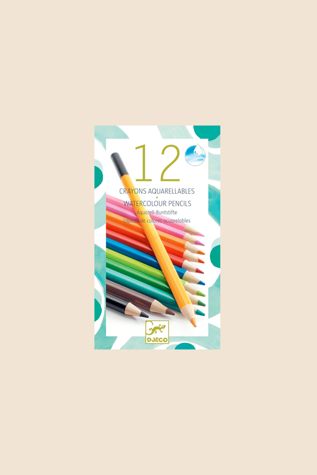 12 Watercolour Pencils