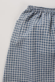 Blue Check Baby Apple Trousers