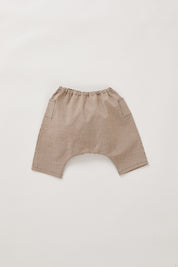 Brown Check Baby  Apple Trousers