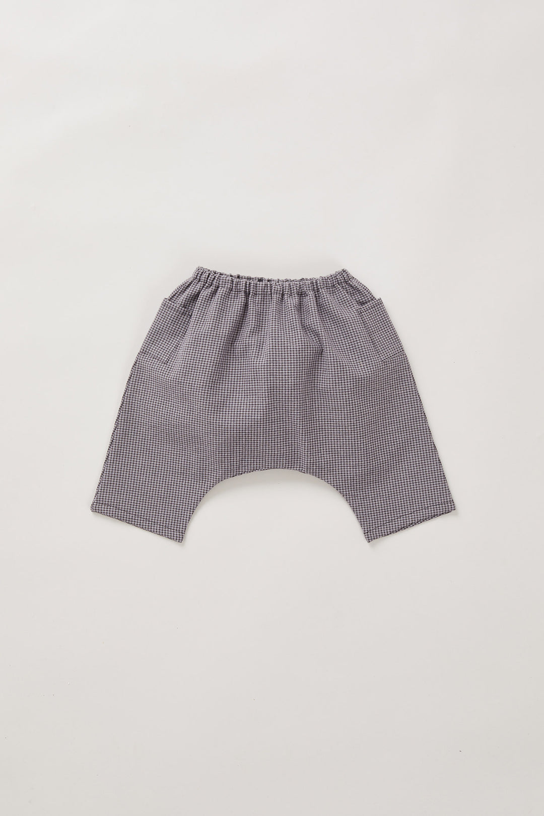 Grey Check Baby Apple Trousers