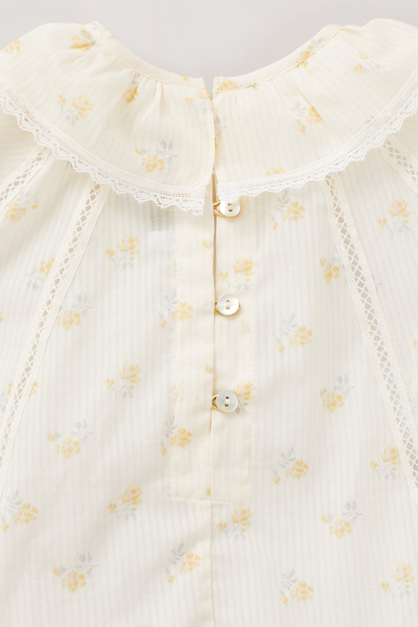 Jelly Romper In Yellow Flowers