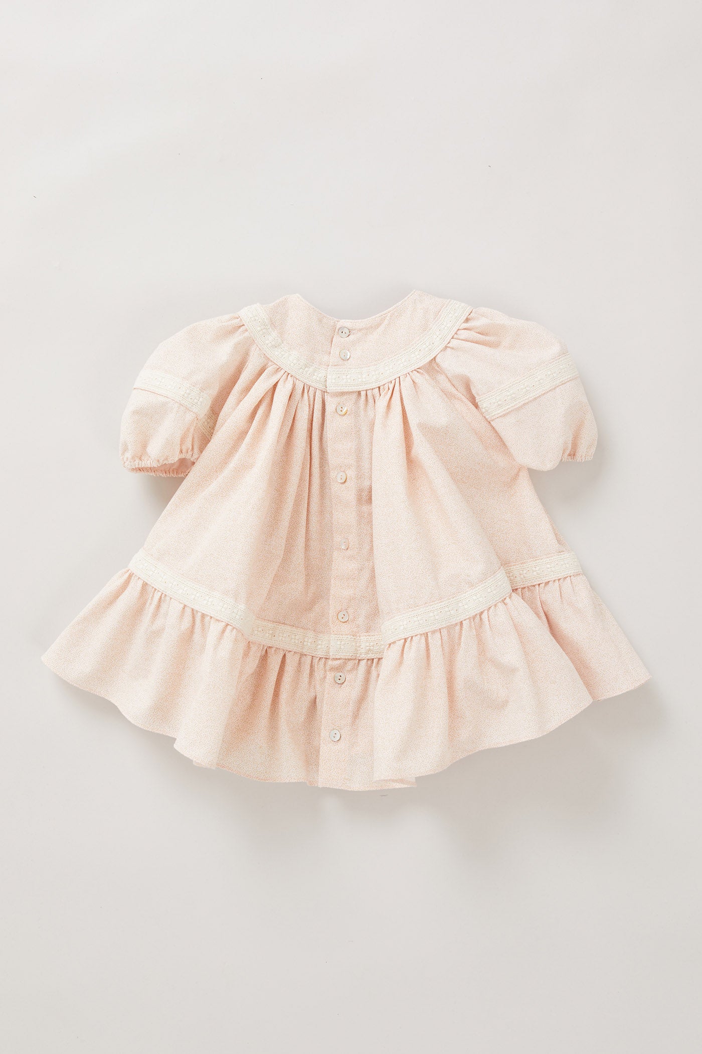 Baby Plumcake Dress in Glitter Pink