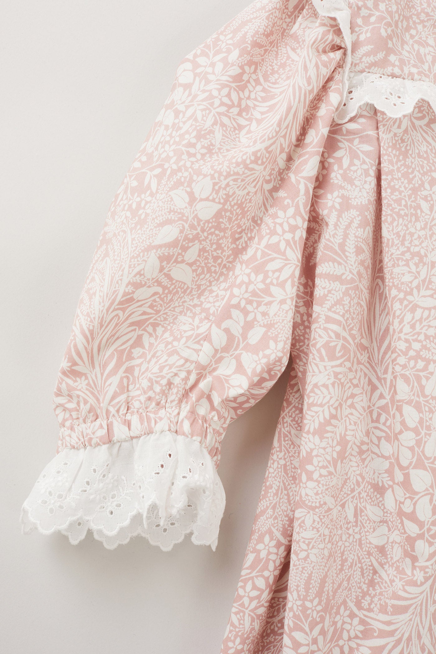 Brioche Dress Pink Powder Meadow