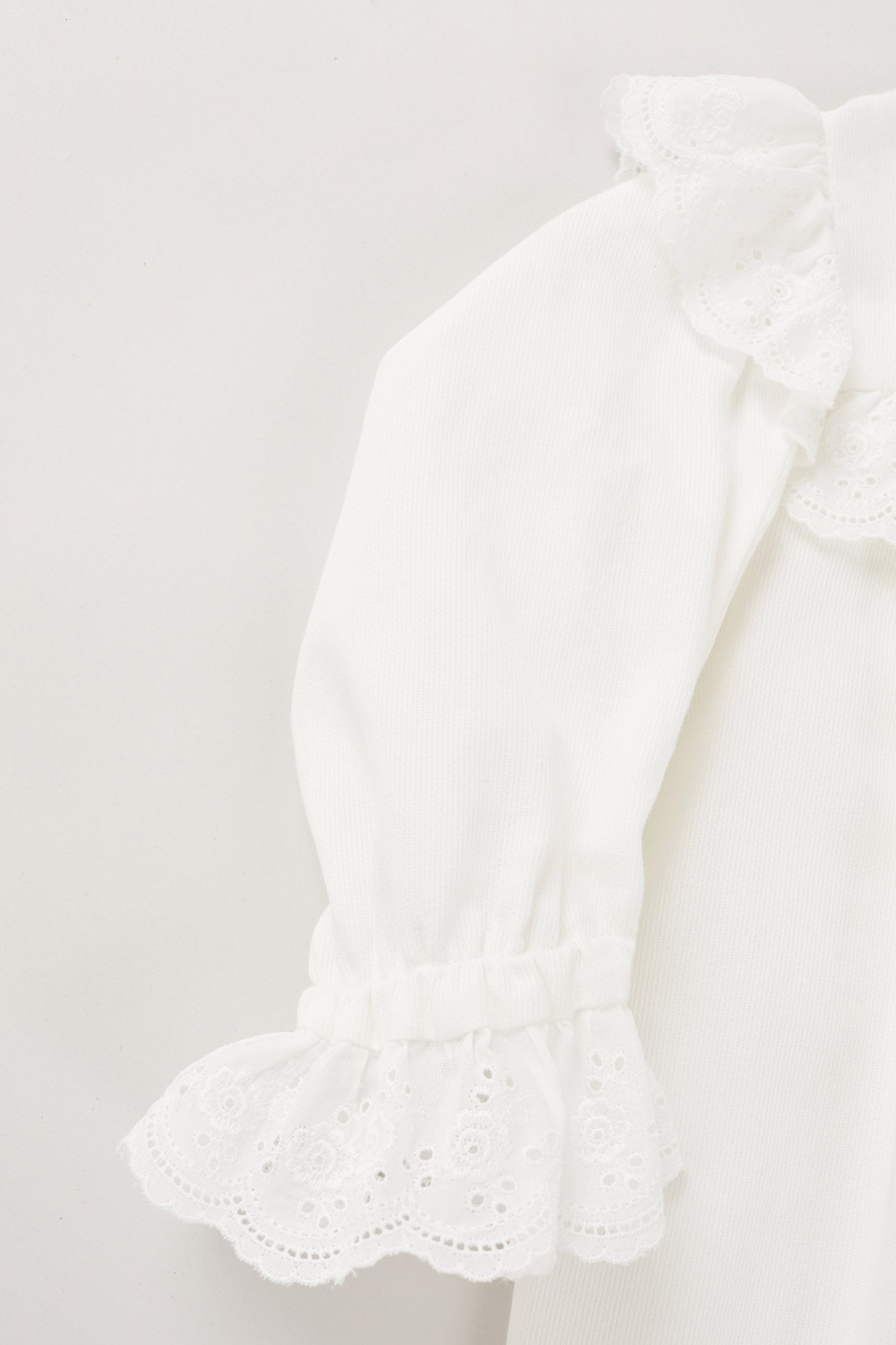 Brioche Dress White Cloud