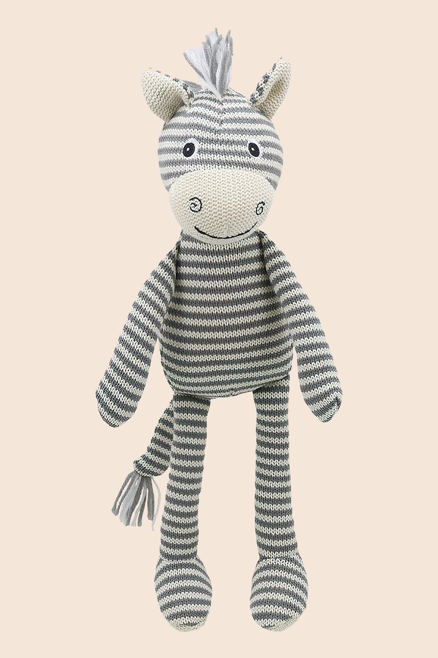 Knitted Zebra
