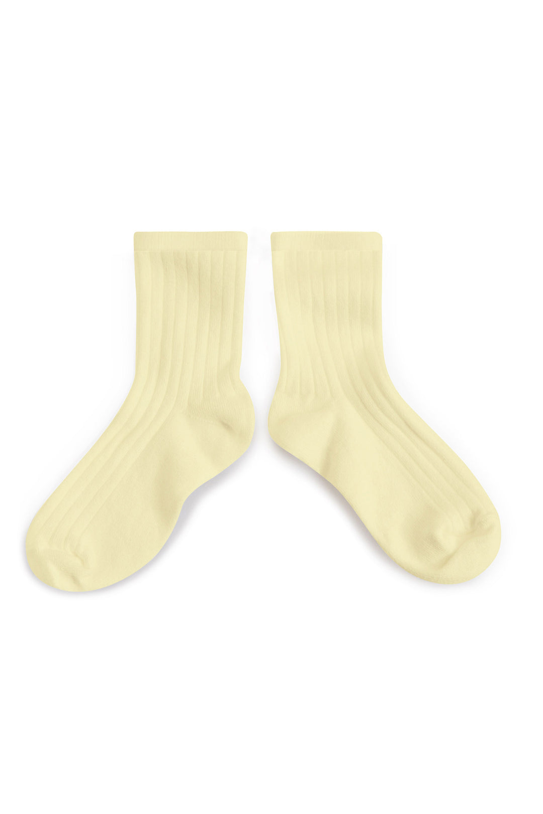 Ribbed Ankle Socks Vanille