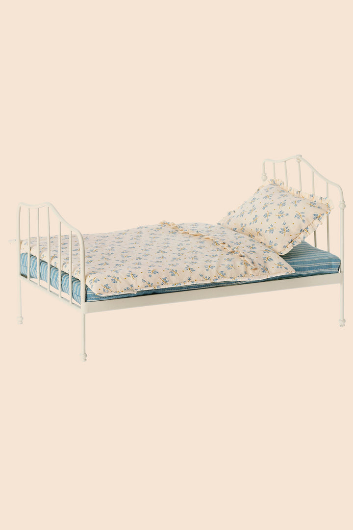 Maileg Miniature Bed Blue