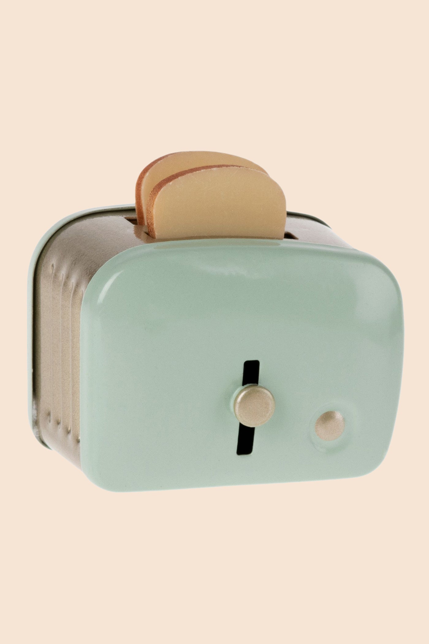 Maileg Miniature Toaster with bread-Mint