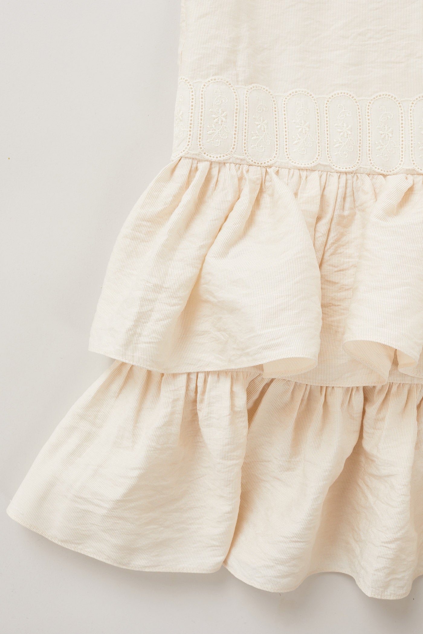 Pastry Dress in Beige Jacquard