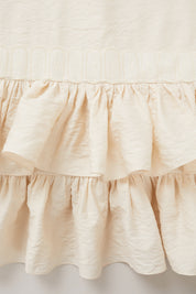 Pastry Dress in Beige Jacquard