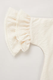 Pastry Dress in Beige Jacquard