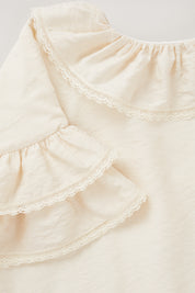 Pastry Dress in Beige Jacquard