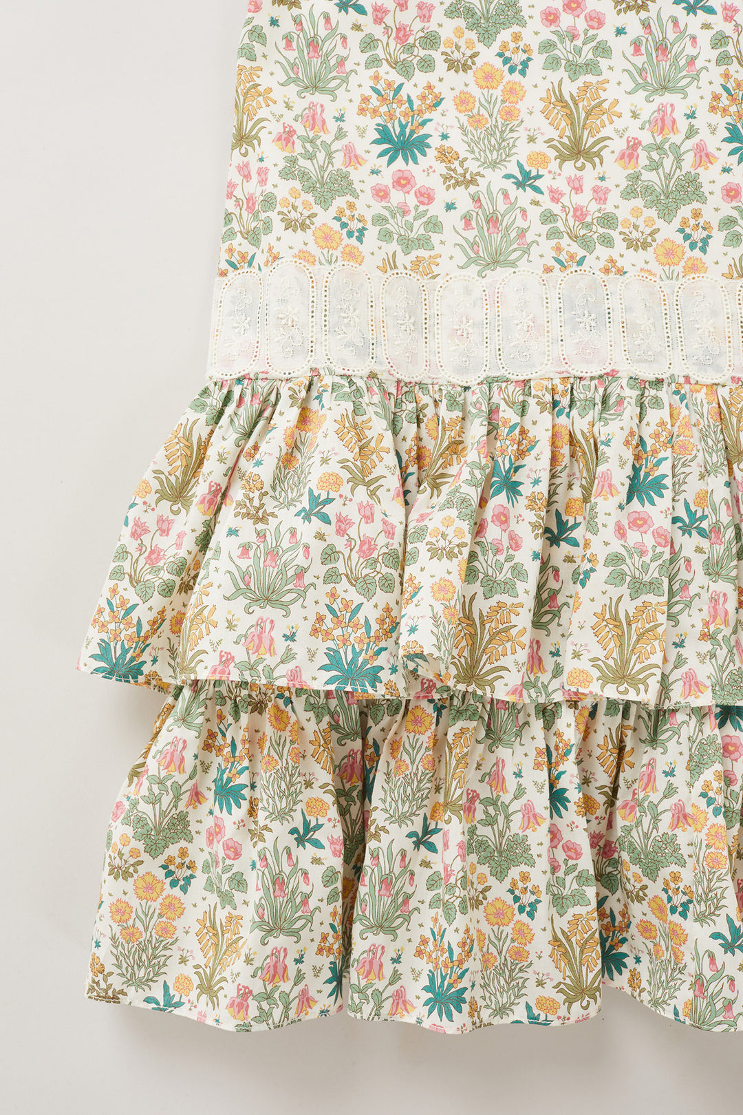 Pastry Dress in Flower Chess Liberty Print