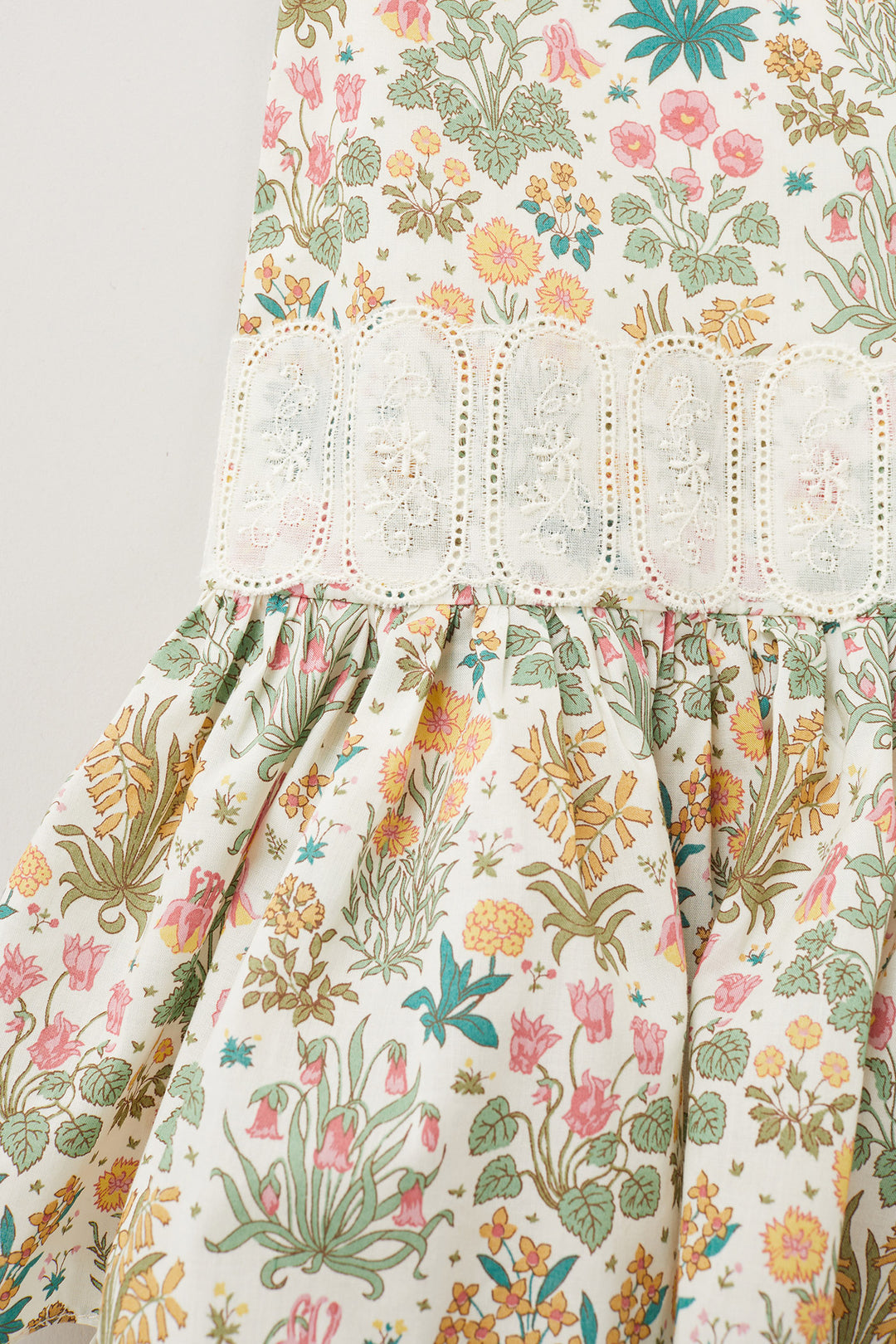 Pastry Dress in Flower Chess Liberty Print
