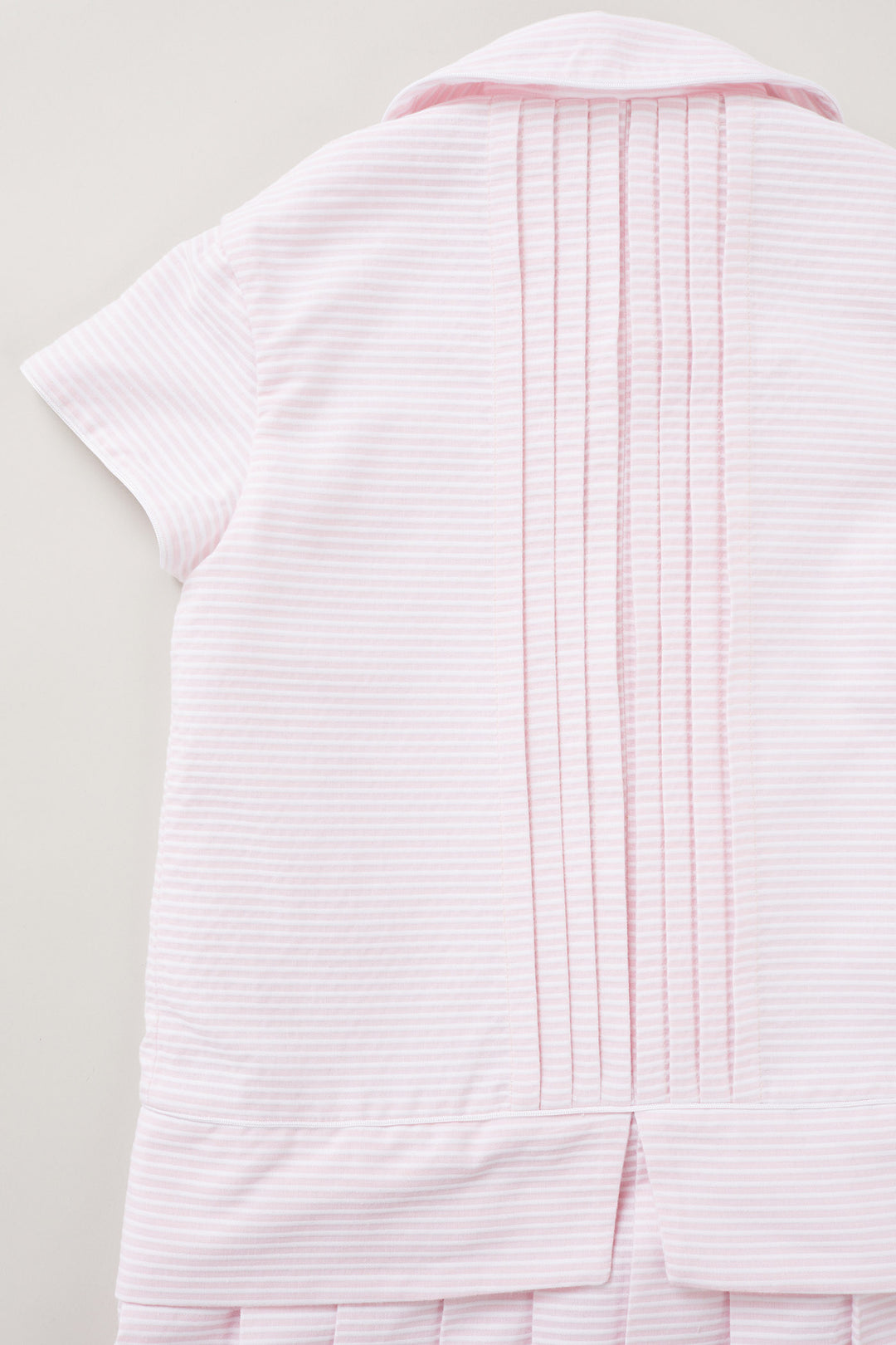 Pretzel Dress in Pink Stripes