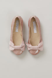 Ballerina Bow In Powder Pink Patent LeatherBallerina Bow In Powder Pink Patent Leather