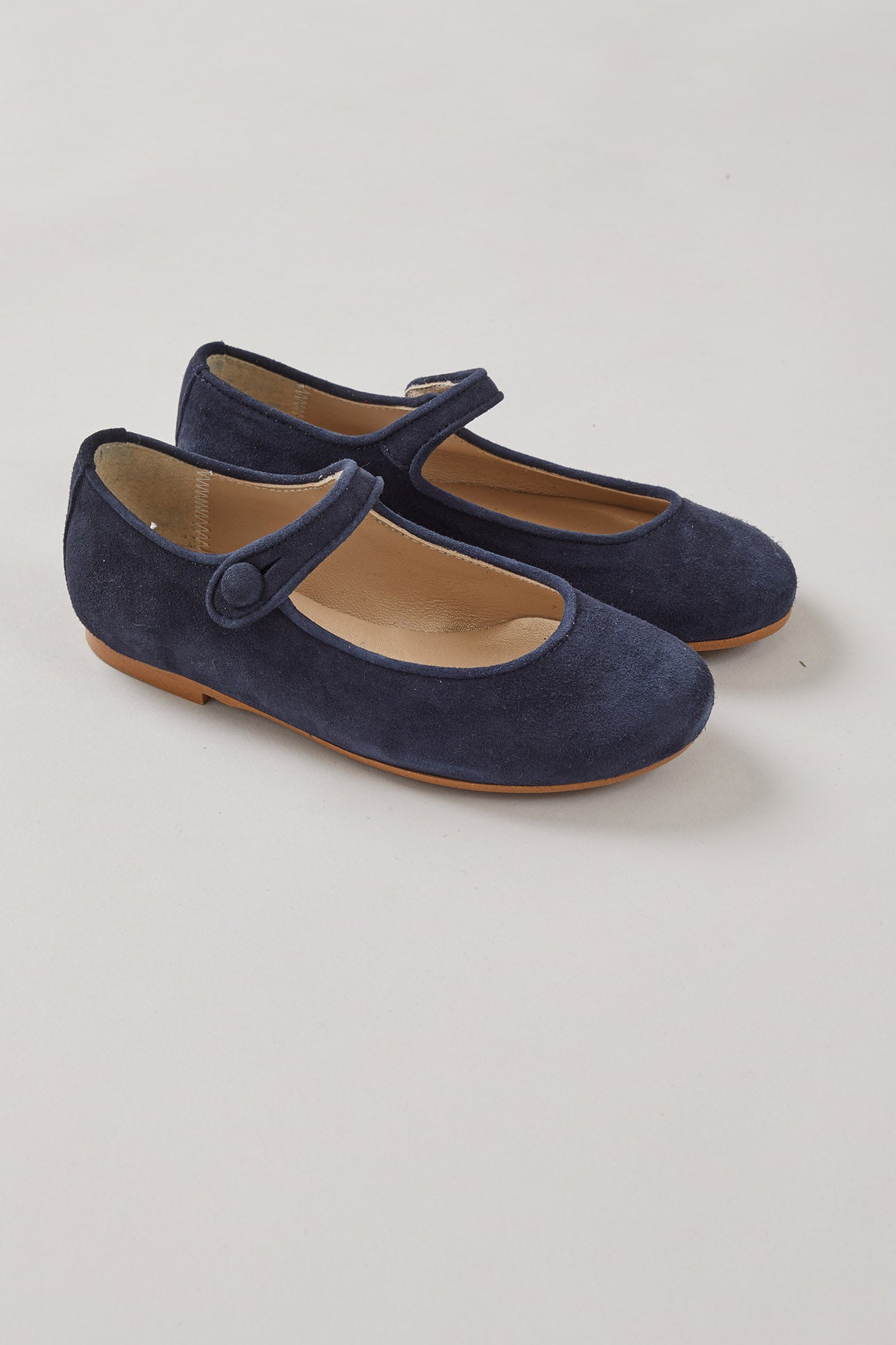 Suede Mary Jane Navy