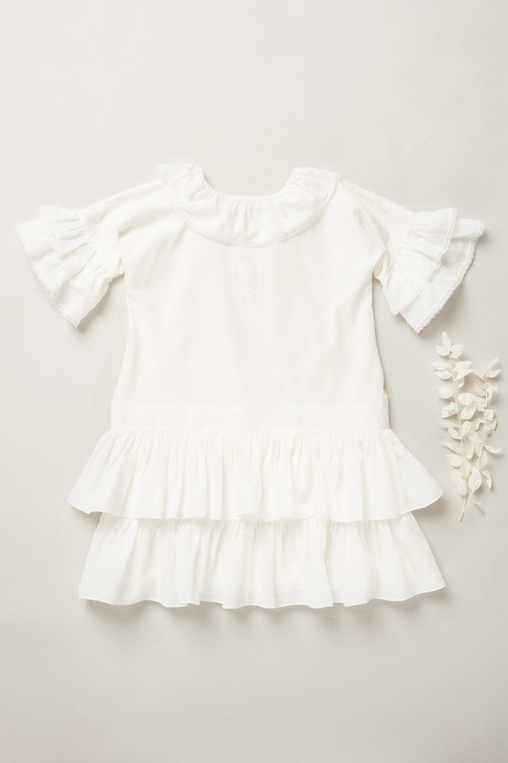Pastry Dress in White