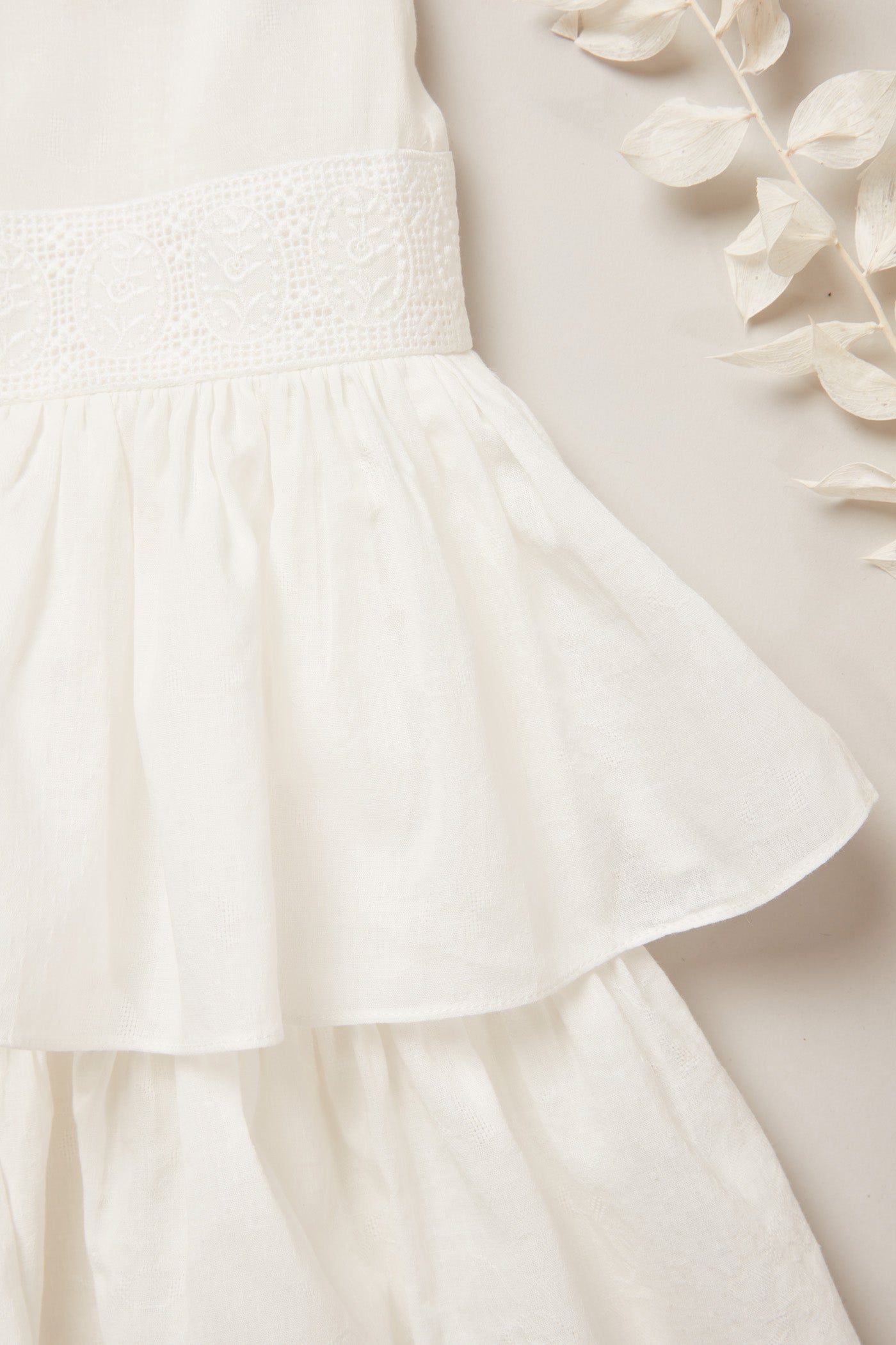 Pastry Dress in White