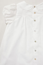Milk Dress Soft White Jacquard