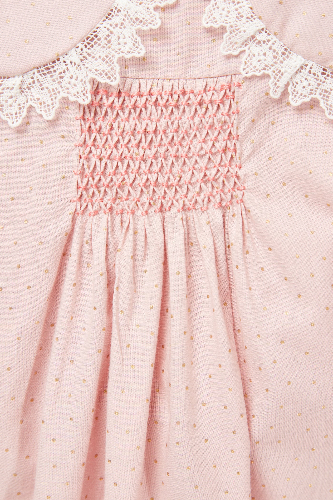 Popcorn Dress Dusty Pink