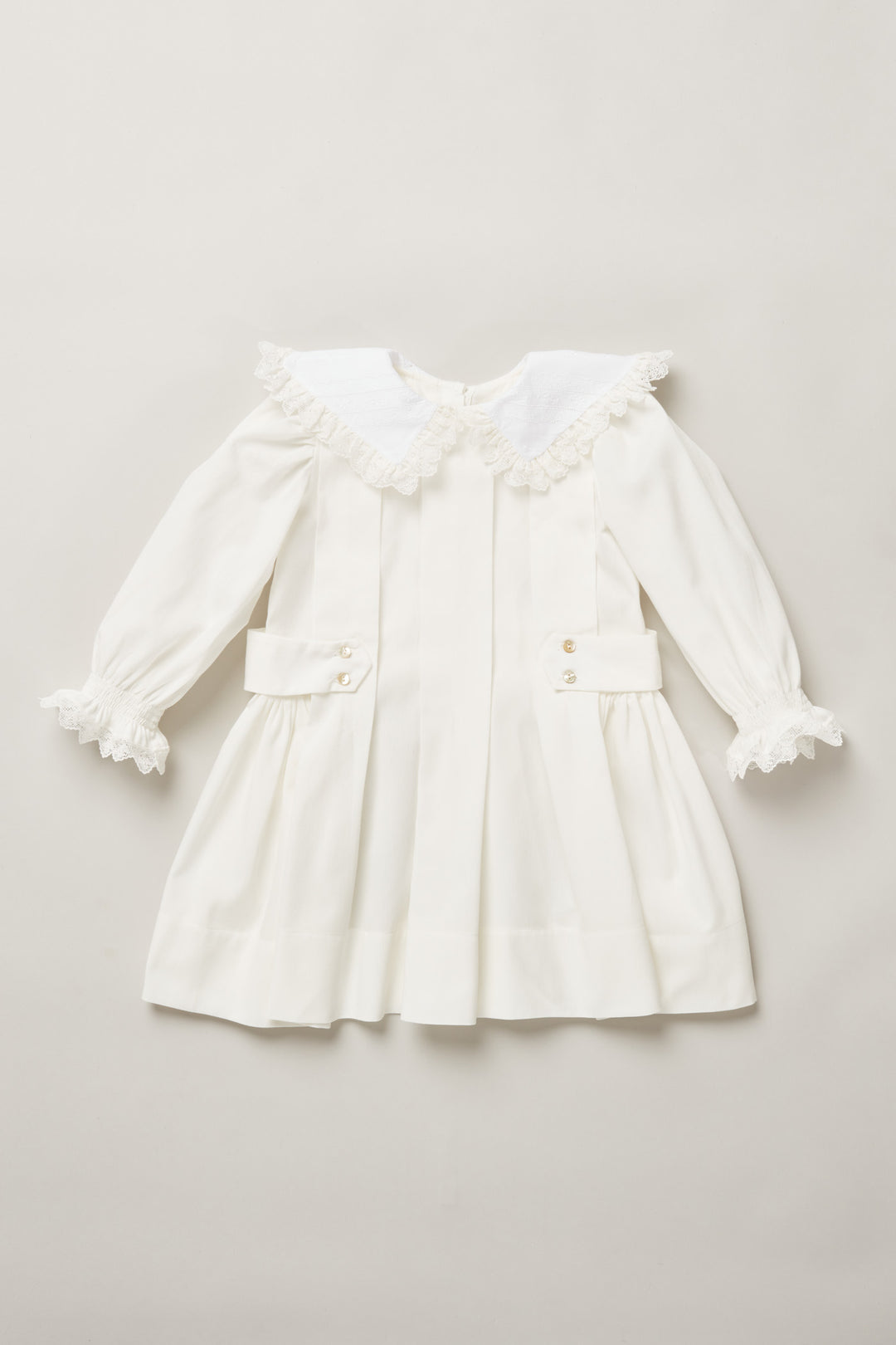 Baby Piano Dress White