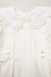 Baby Piano Dress White