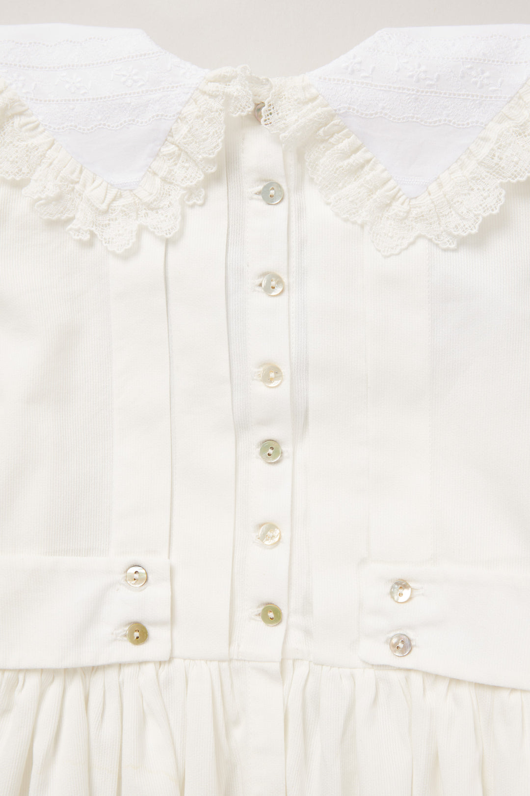 Baby Piano Dress White