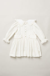 Baby Piano Dress White