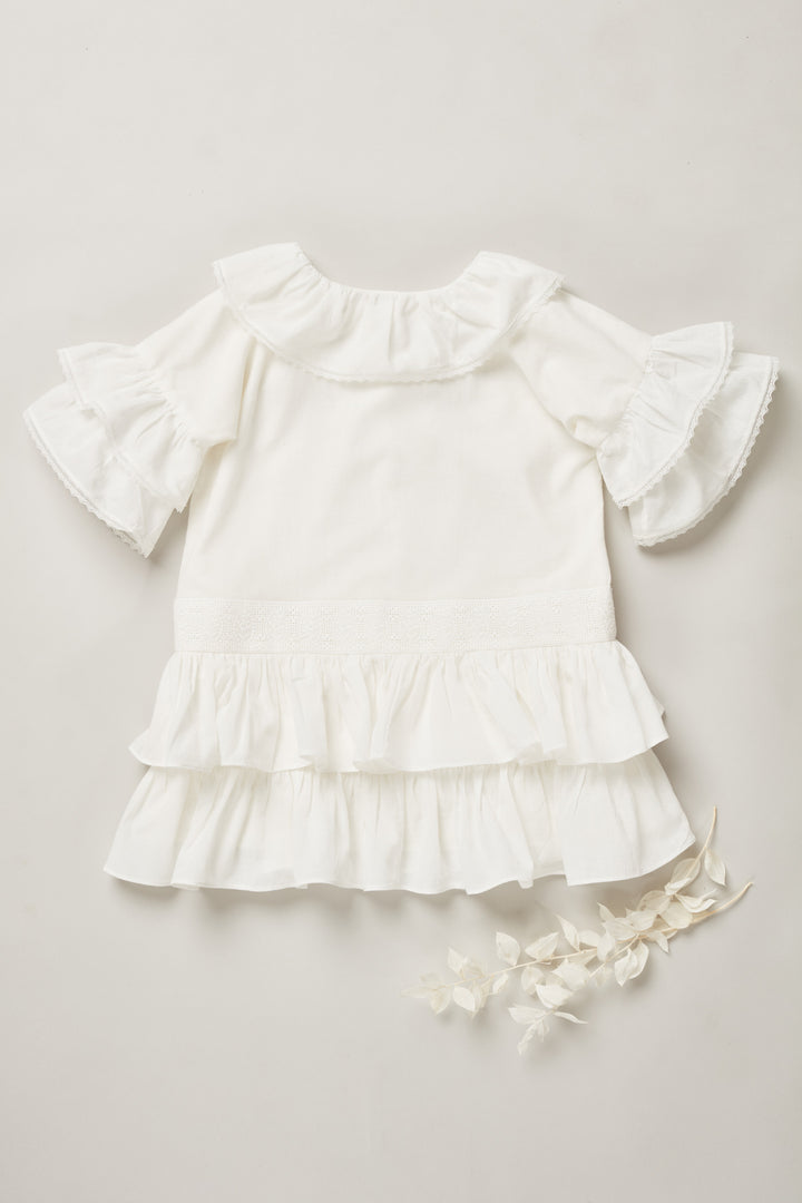 Baby Pastry Dress in White